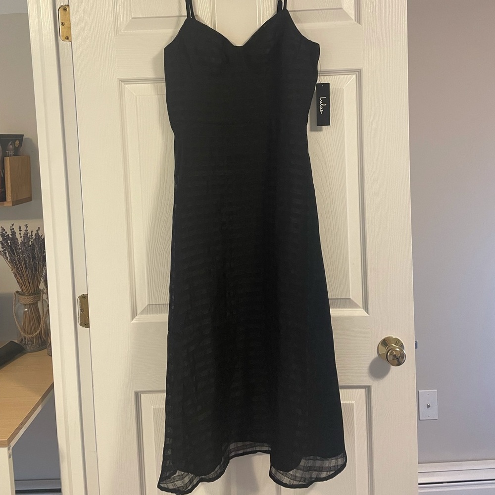 Black formal dress